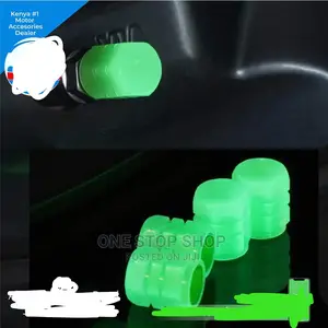 Luminous Gree Tire Valve Caps Universal Fit 4pcs
