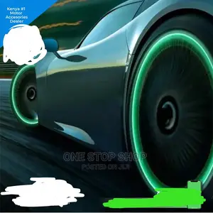 Luminous Gree Tire Valve Caps Universal Fit 4pcs
