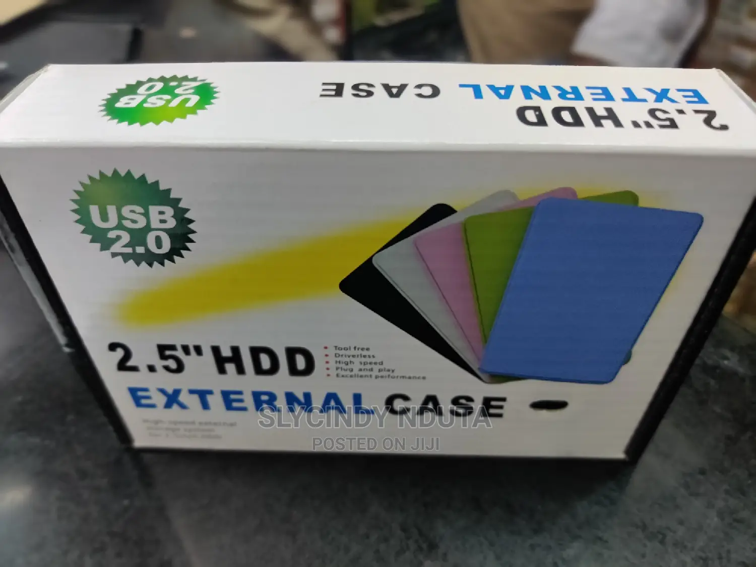 2.5" USB 2.0 HDD External Case
