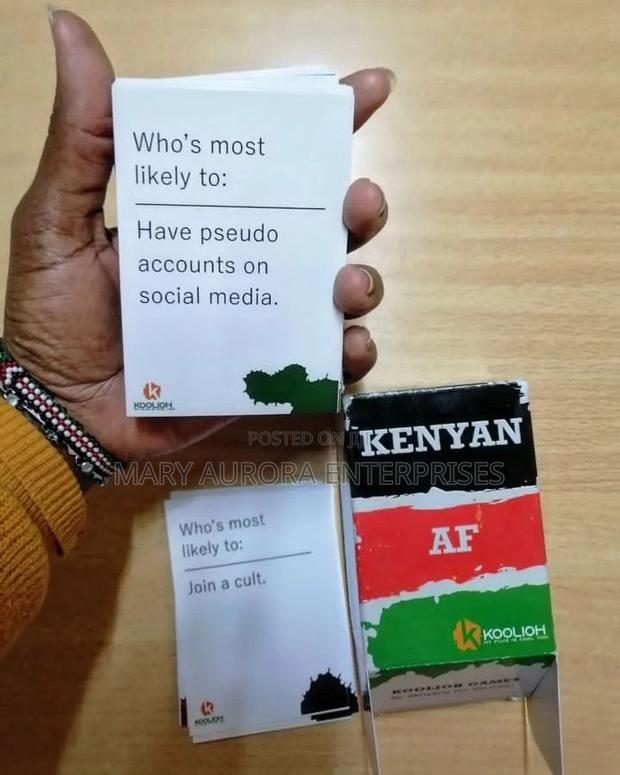 Kenya AF Cards - main view