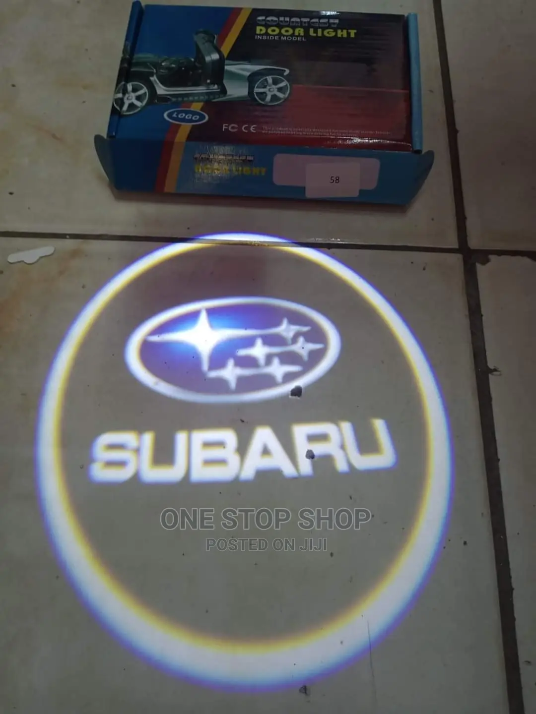 2pcs Subaru Ghost Wireless Door Lights