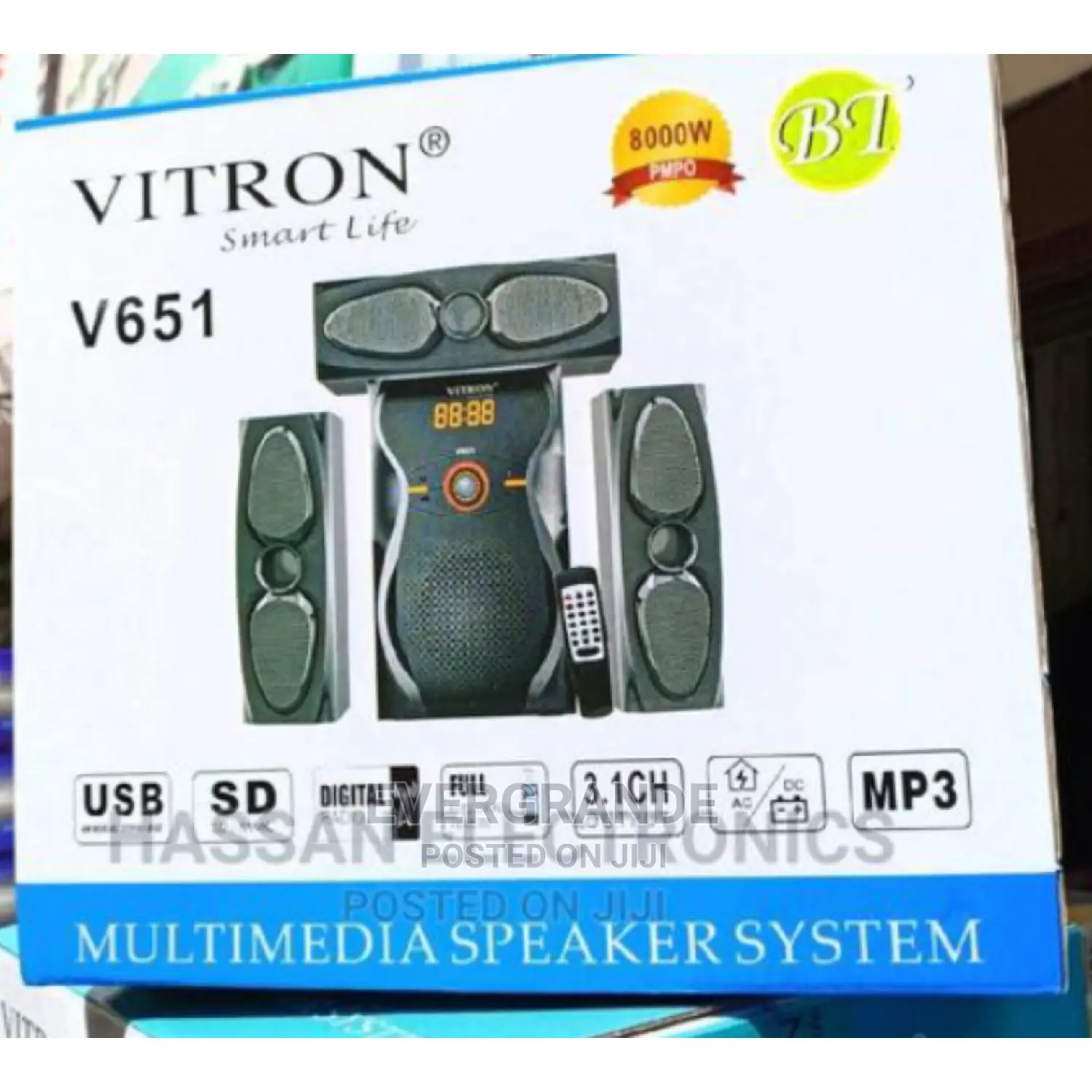 Vitron 651 3 Ini1 Speaker 8000 Watts