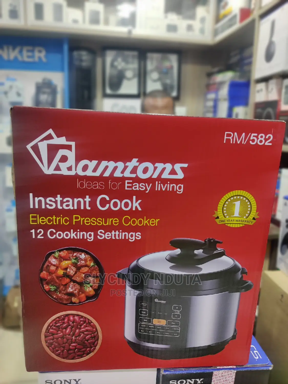 Ramtons RM/582 Electric Pressure Cooker in Nairobi Central