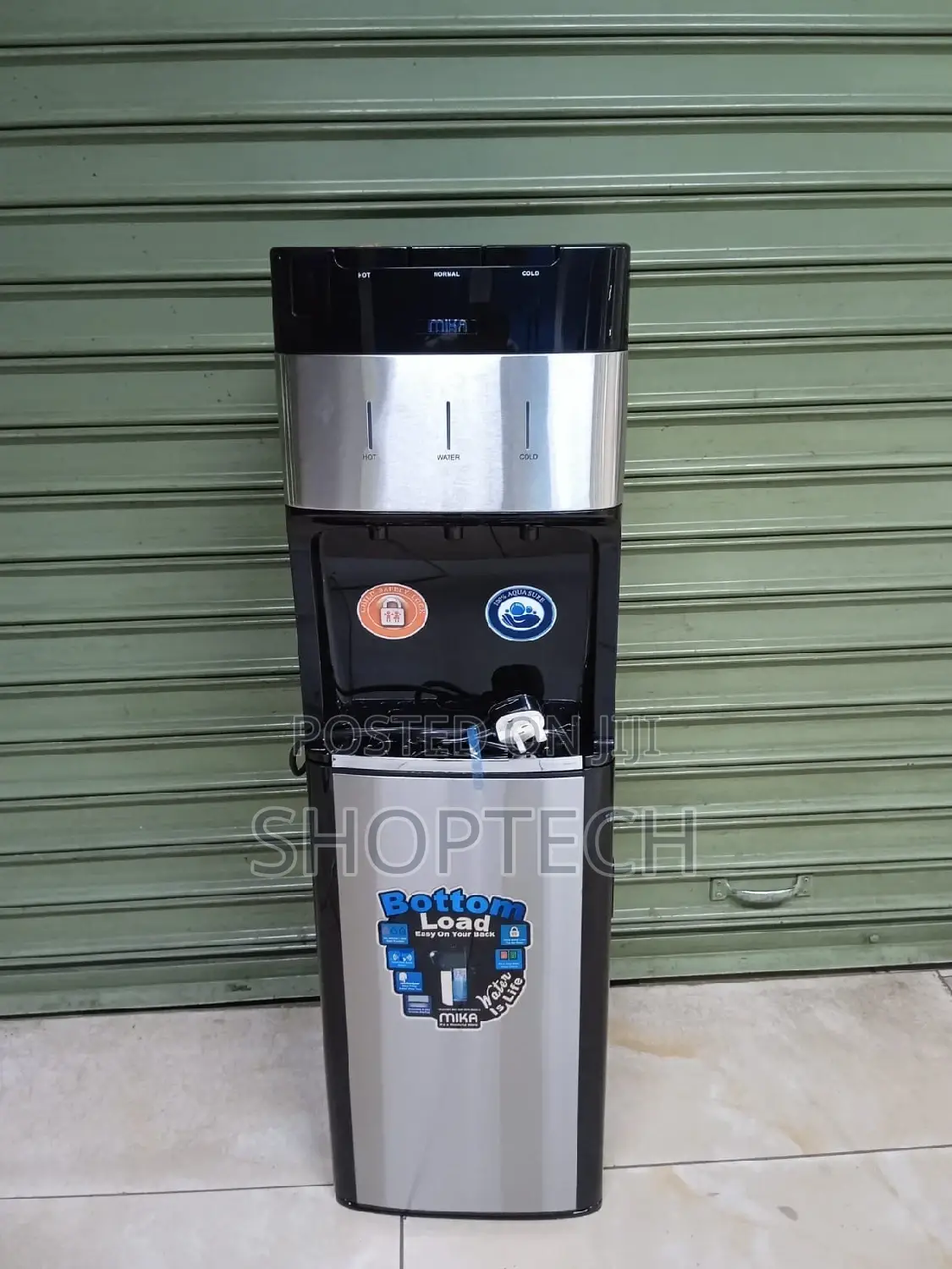 Mika Hot Cold Bottom Load Compressor Based Water Dispenser