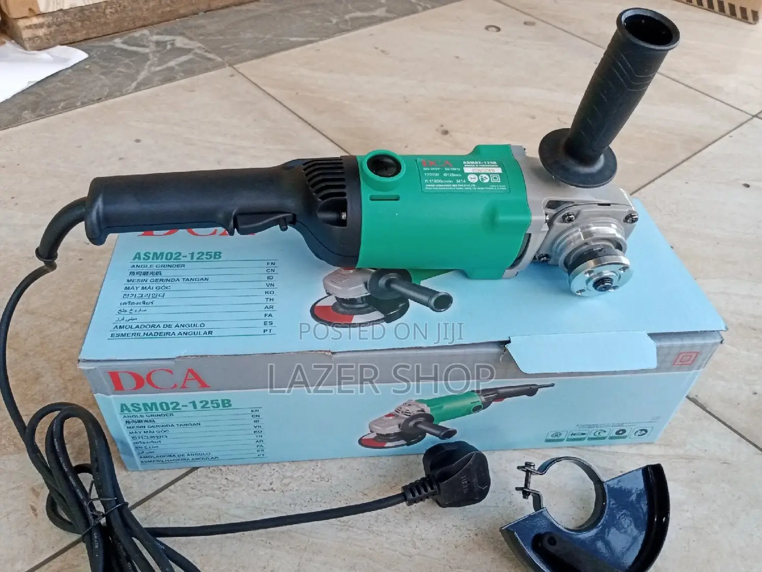 7 Inches DCA Angle Grinder