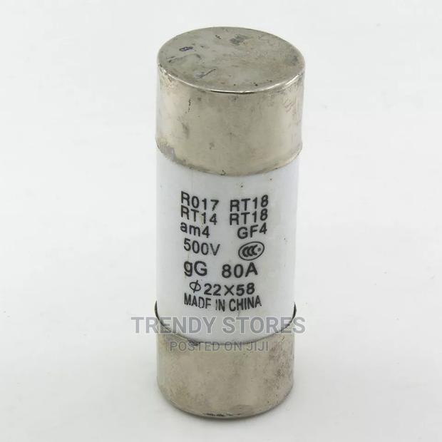 Creamic Cut Off Tube Fuse 80A - main view