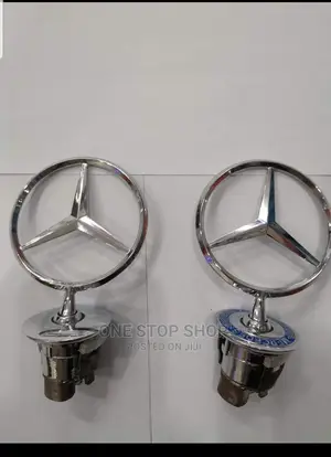 2 Types Mercedes Bonnets Replacement Logo