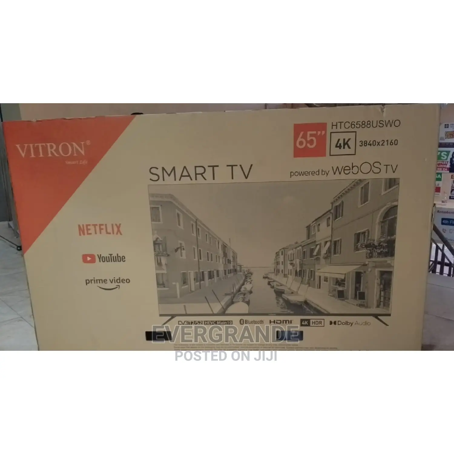 Brand New Vitron 65 Inches Smart Android Tv