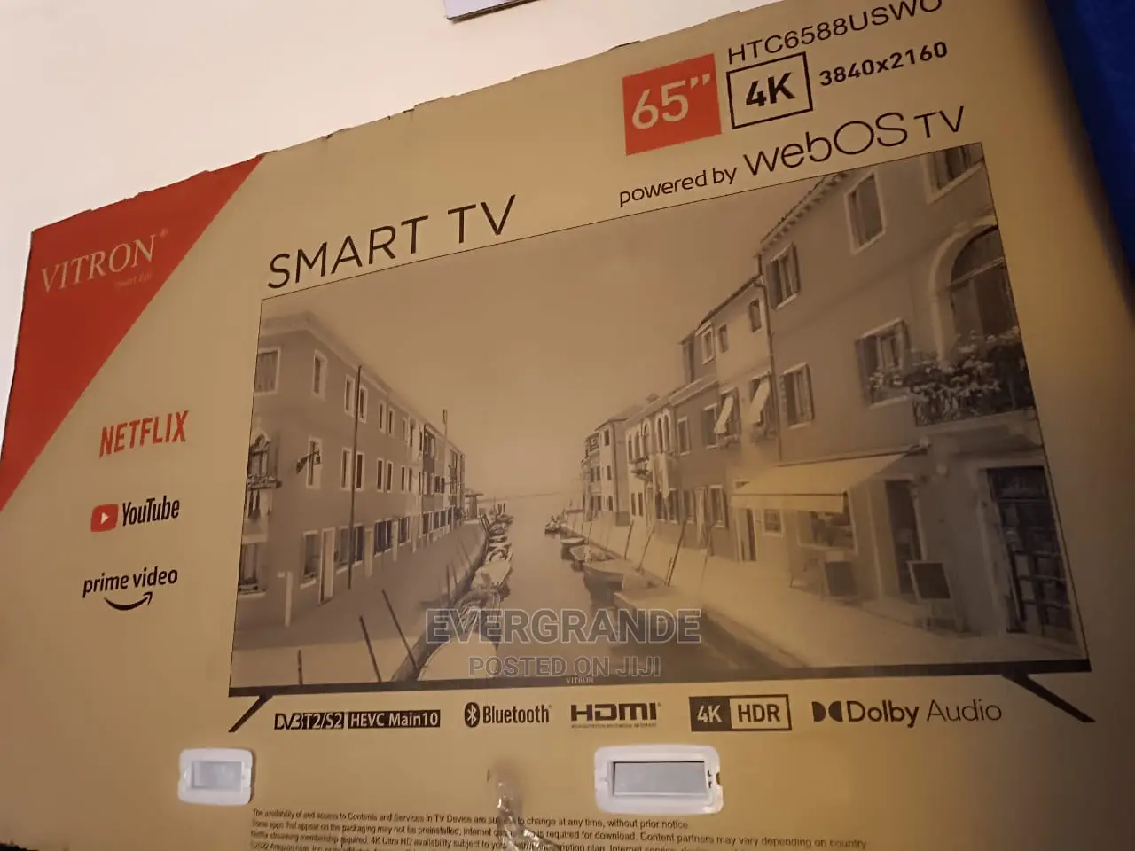 Vitron 65 Inches Smart Android Tv