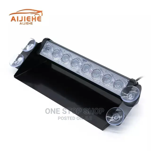 8 Led (Blue/Red) Dashboard Vip Flasher Light