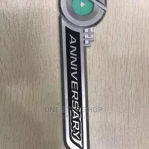 Car Installed With 70th Badge
