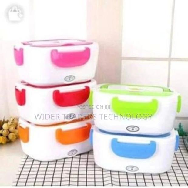 Electric Lunch Box Silver Coated