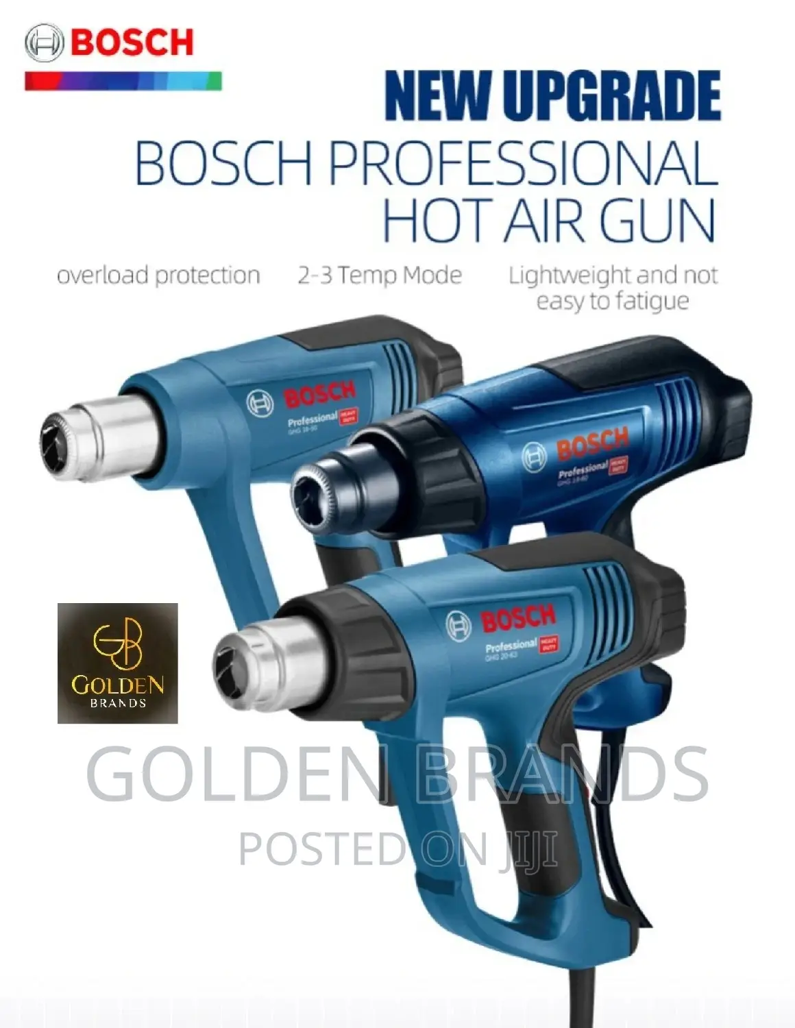 Packaging Multi Purpose Bosch Professional Hot Air Gun