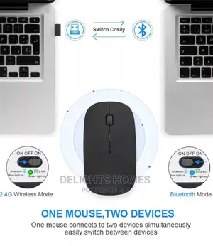 Wireless/Rechargeable Universal Bluetooth Mouse