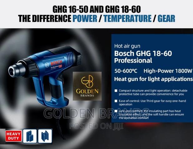 Heavy Duty Bosch Hot Air Gun - main view