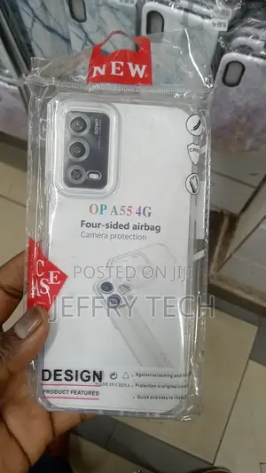 Oppo A55 4G 6.51" New Ultra Thin Soft TPU Silicon Gel Transp
