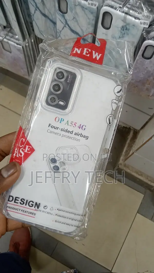 Oppo A55 4G 6.51" New Ultra Thin Soft TPU Silicon Gel Transp
