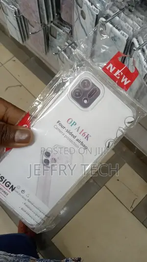 Oppo A16k Back Case,Ultra Thin Clear Transparent Flexible