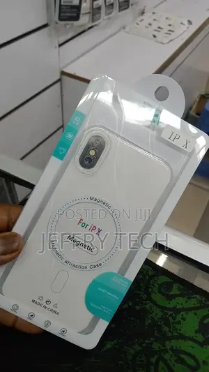HD Transparent Magnetic Wireless Charging Case for iPhone X