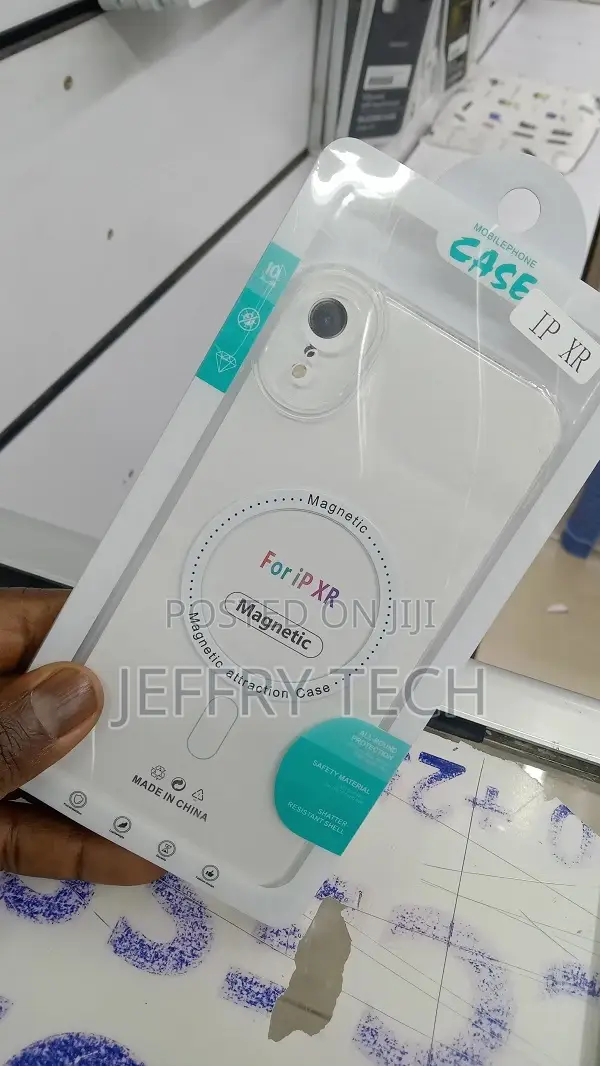 Clear Magnetic Case for iPhone Xr With Mag-Safe Wireless Cha