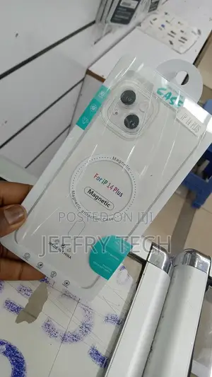 Strong Magnetic Clear for iPhone 14 Plus Case [Crystal Clear