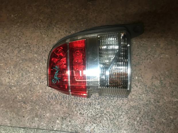 Toyota Spade 2012 Backlight