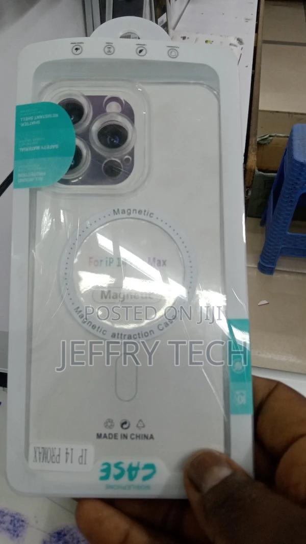 Strong Magnetic for iPhone 14 Pro Max Case Clear [Compatible - main view