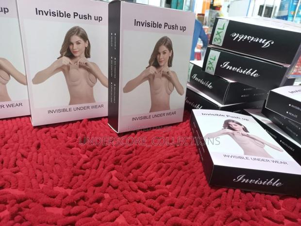 Invisible Silicon Push Up Bra - thumbnail 2