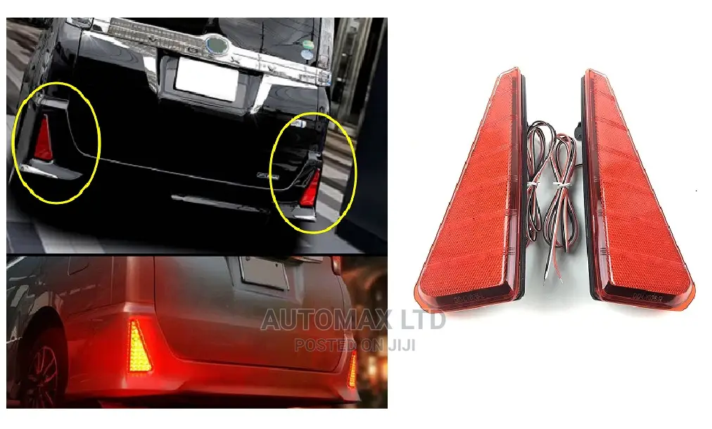 Toyota Voxy / Noah, 80 Series, Led Rear Bumper Reflector