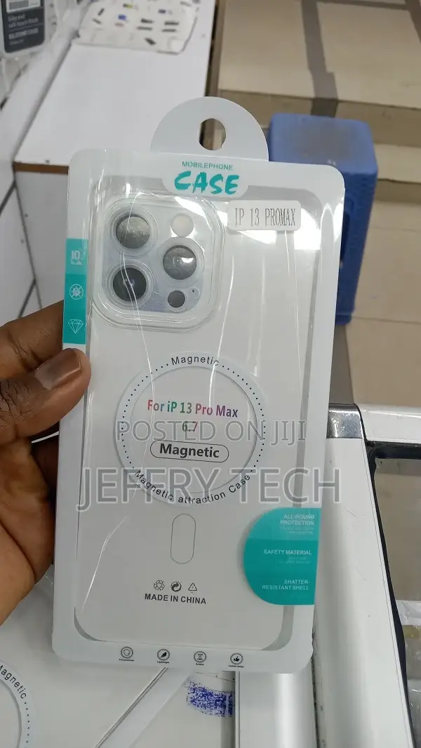Magnetic Case for iPhone 13 Pro Max Clear Case, Magsafe