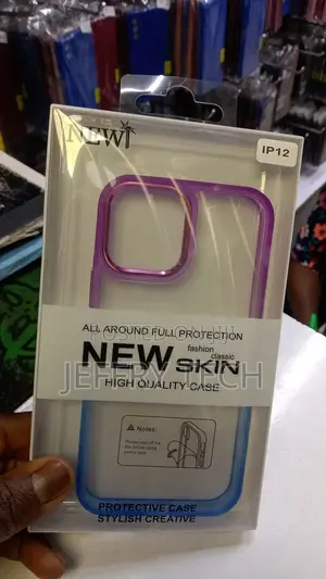 Transparent iPhone 12 Colorful Skin Cover Shockproof Case