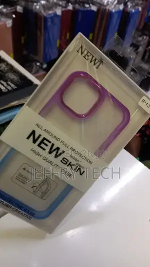 iPhone 13 (6.1) Mix Color Full Cover Anti Yellow Tpu Pc Clea
