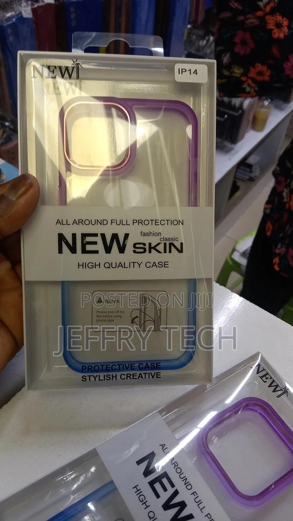 Transparent Skin Silicone Phone Cover for iPhone 14 - main view