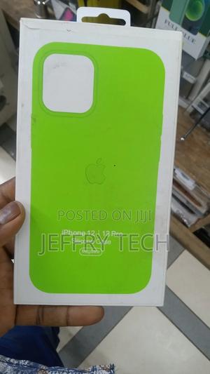 Neon Green iPhone 12 Pro Silicone iPhone Case - thumbnail 2