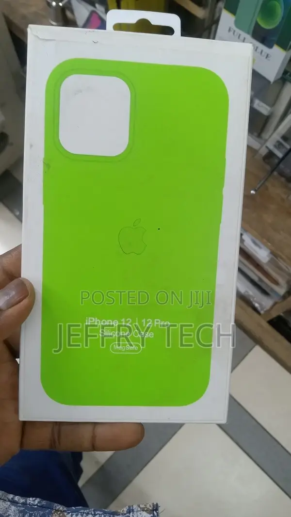 Neon Green iPhone 12 Pro Silicone iPhone Case