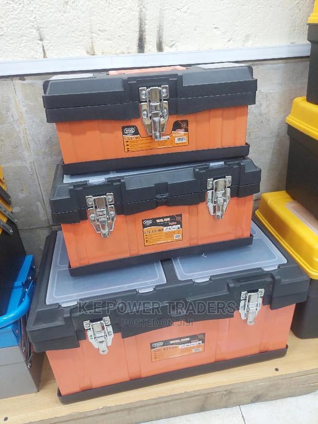 21" Metallic Empty Tool Boxes - main view