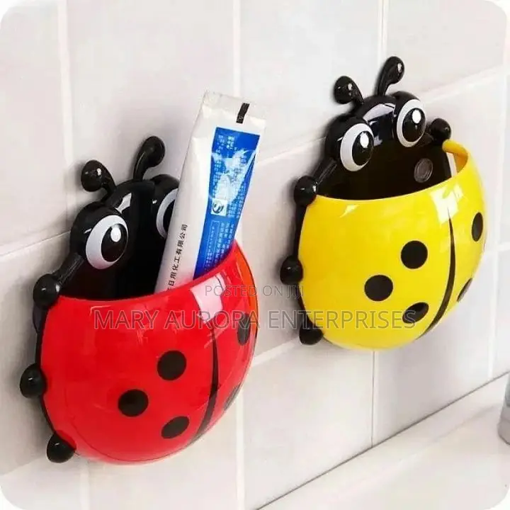 Ladybird Toothbrush Holder