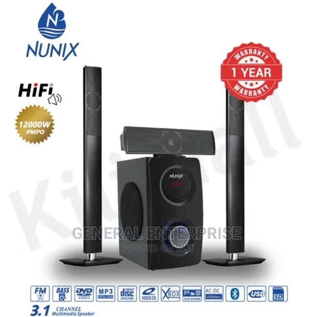 3.1ch Nunix M7 Tall Boy Multimedia Speaker System. - main view