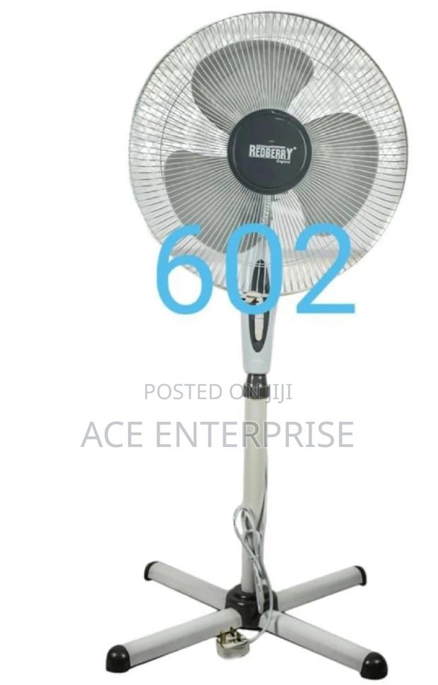 16 Inch Standing Fan Redberry - thumbnail 2