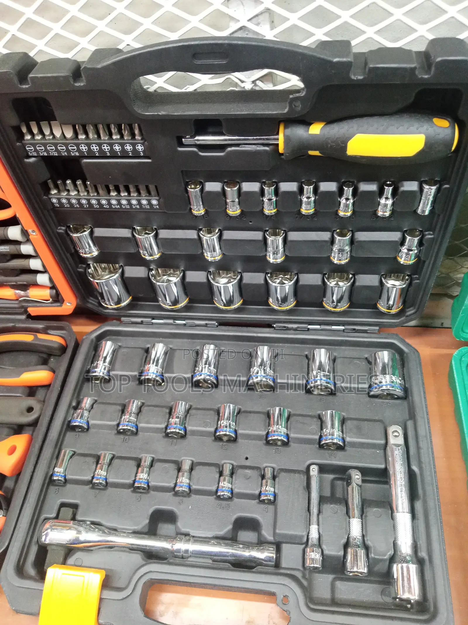 TOLSEN 65 Pcs Socket Set