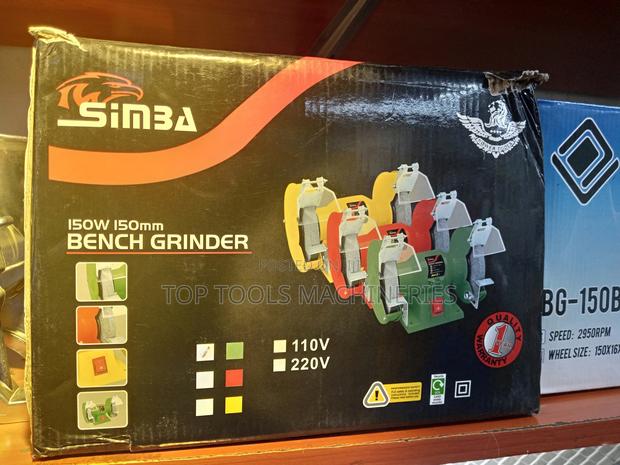 Simba 150W 150mm Bench Grinder - main view