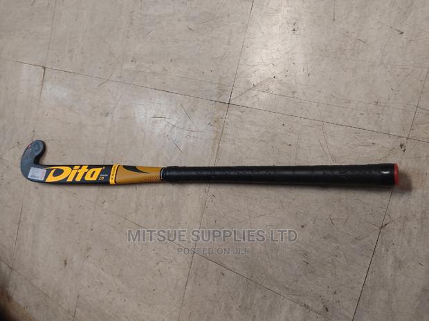 Hockey Stick Dita Carbotec C-75 L- Bow 36' Orange Black - thumbnail 3