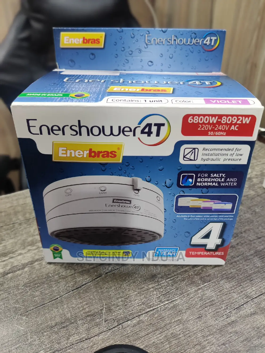 Enershower 4T Shower Head