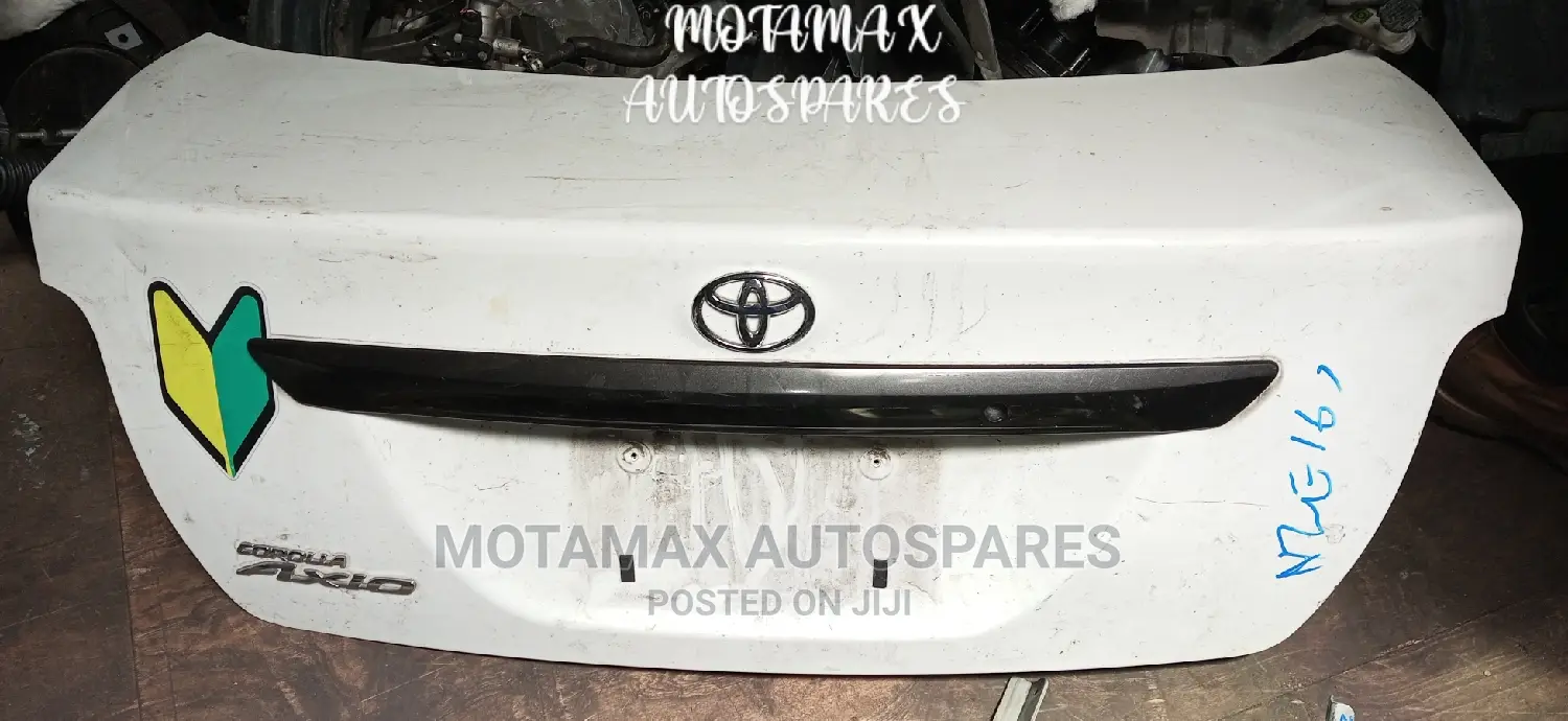 Toyota Axio 161 Boot