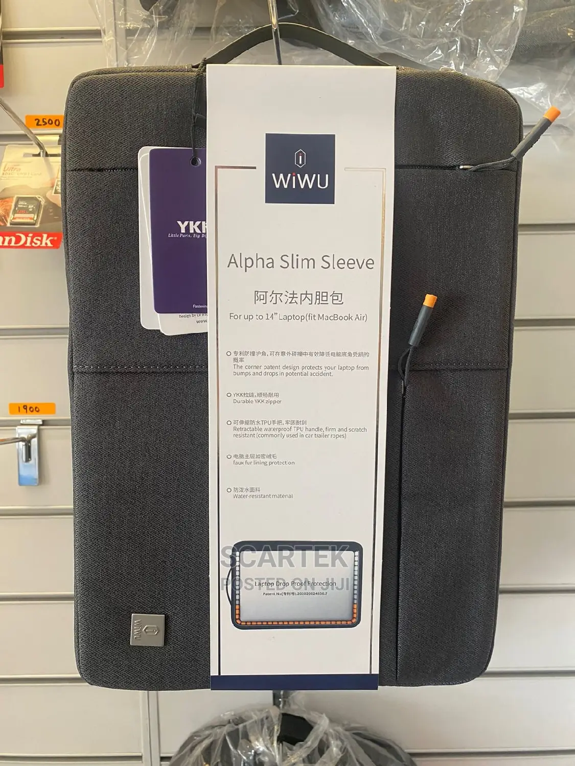 Wiwu Alpha Slim Sleeve 14" Laptop Bag