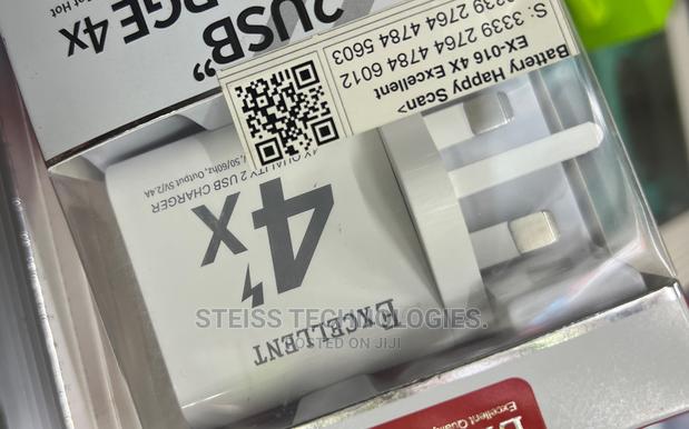 Excellent 4x Double Port Charger. - thumbnail 3