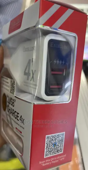 Excellent 4x Double Port Charger.