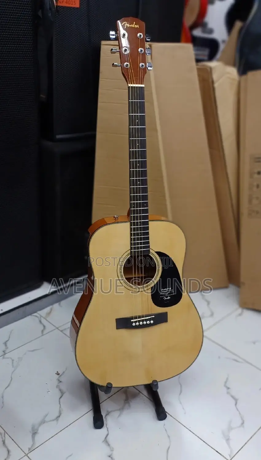 Fender Semi Acoustic Sealloped Guitar