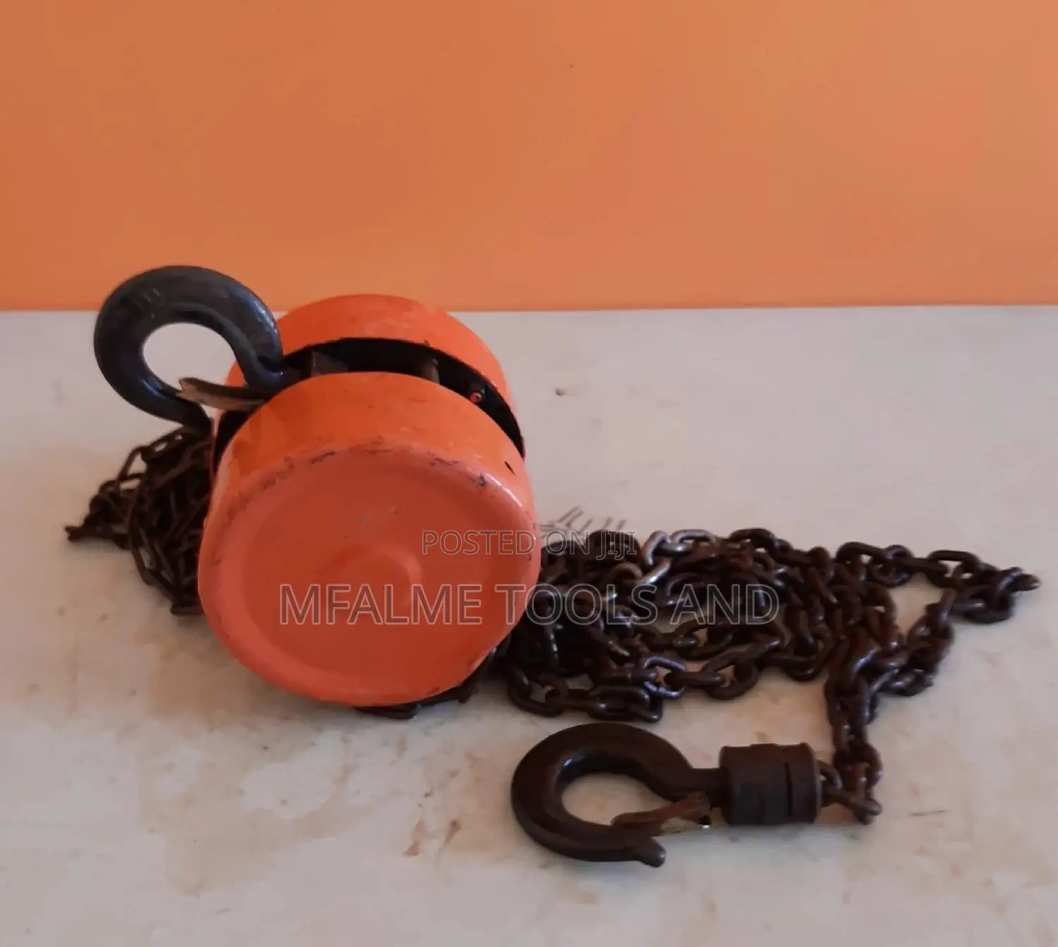 Chain Block - Engine Lift/Hoist 1 Tones Heavy Duty, Ex-Uk