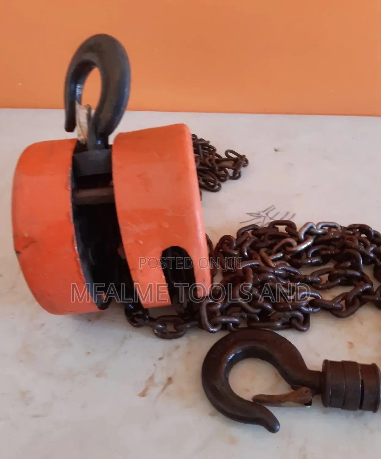 Chain Block - Engine Lift/Hoist 1 Tones Heavy Duty, Ex-Uk